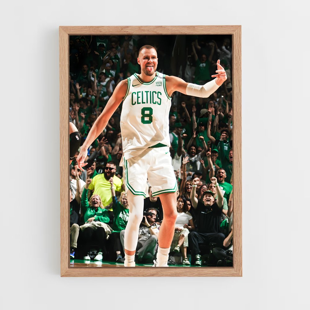 Poster Kristaps porzingis – affiche Basketball (vue 4)